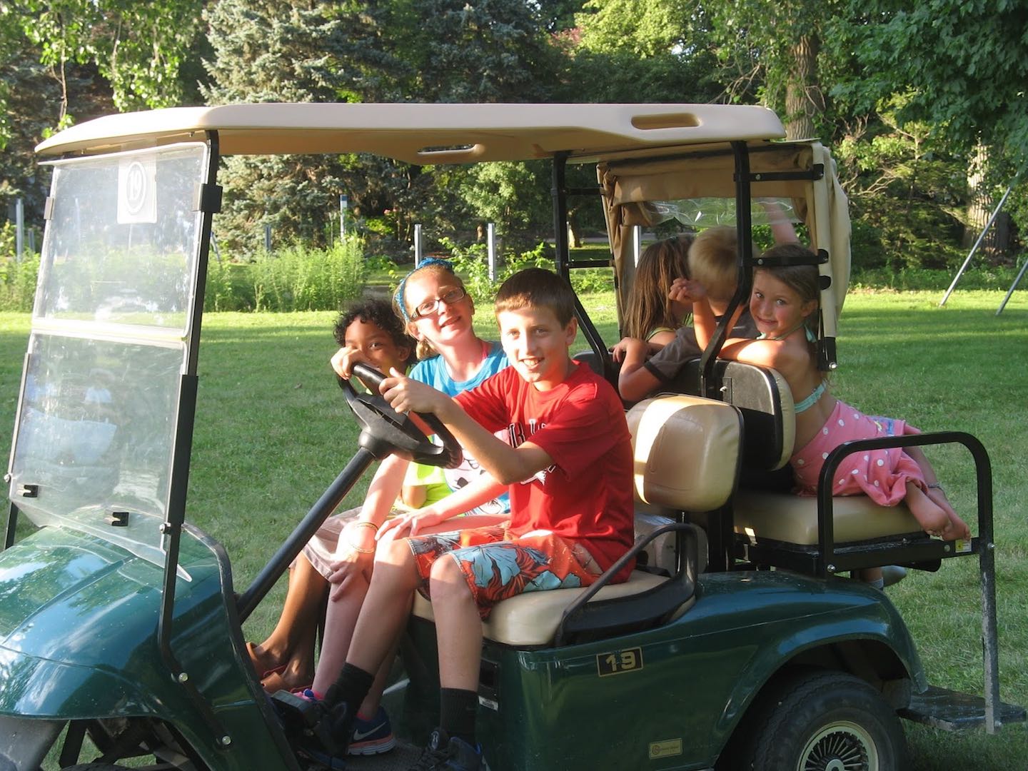 kids golf buggy