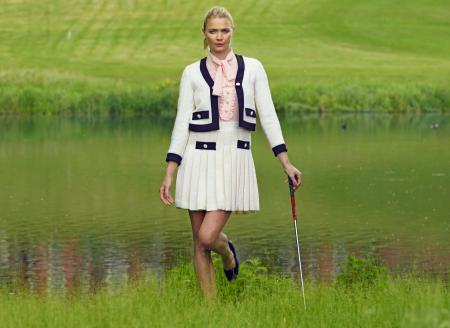 On the golf road with super model golf nut Jodie Kidd