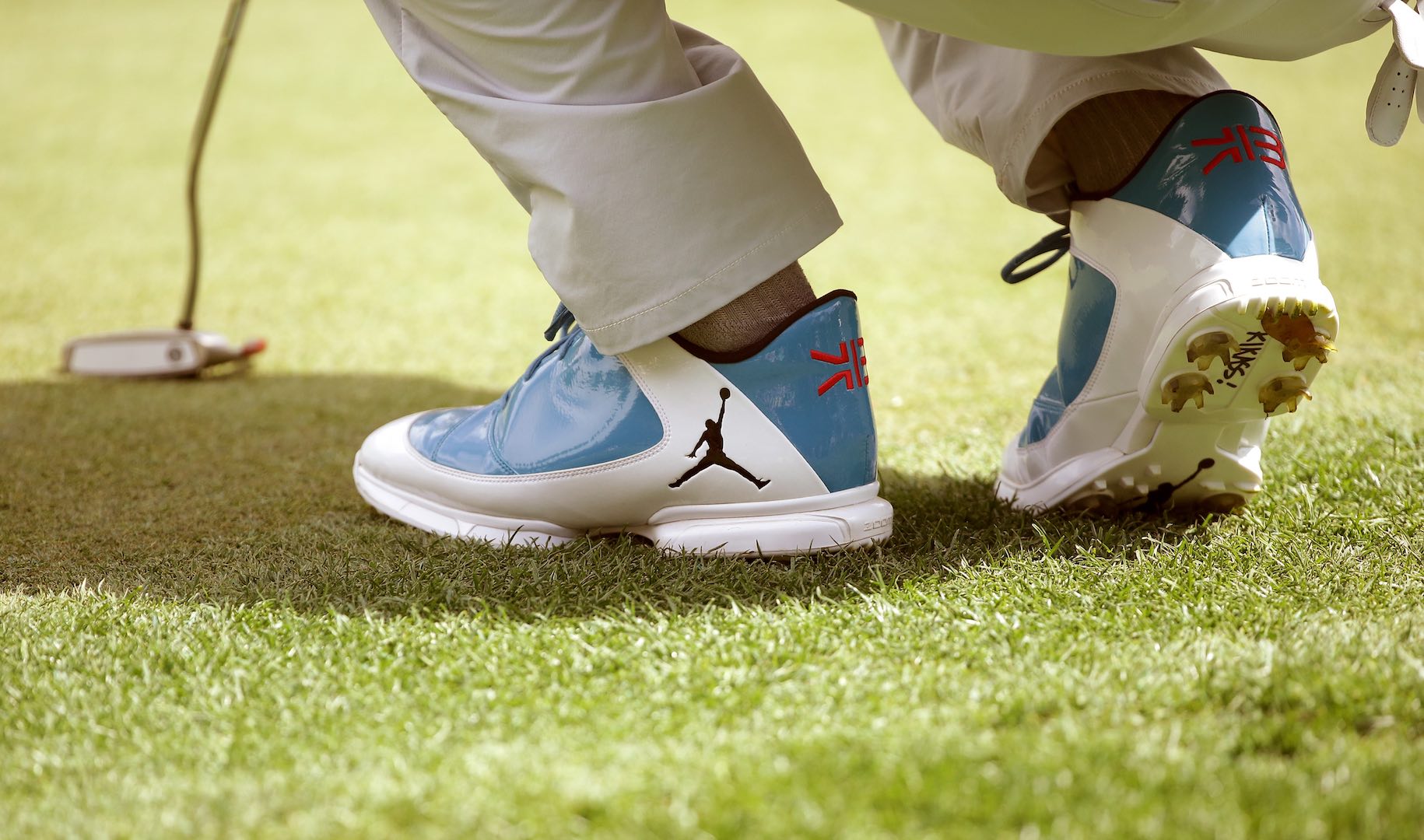 keegan bradley air jordan golf shoes