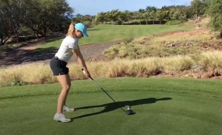 Honeymooner hole-in–one
