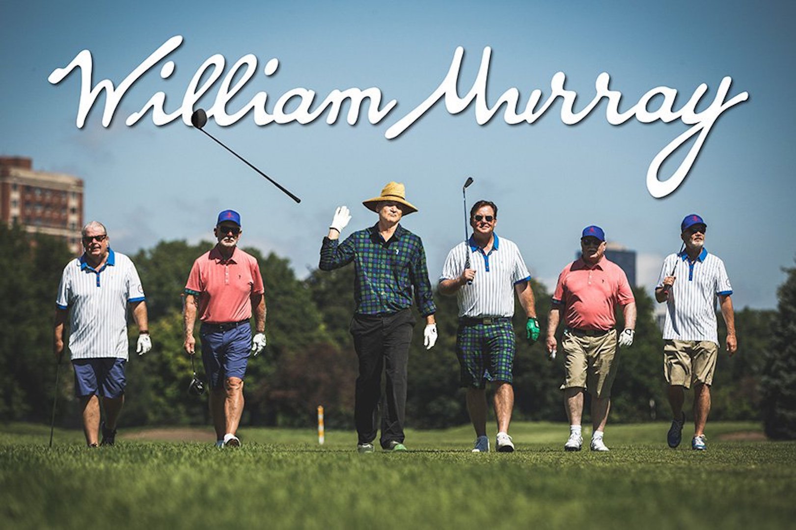 Bill Murray has a New Golf-Clothing Line