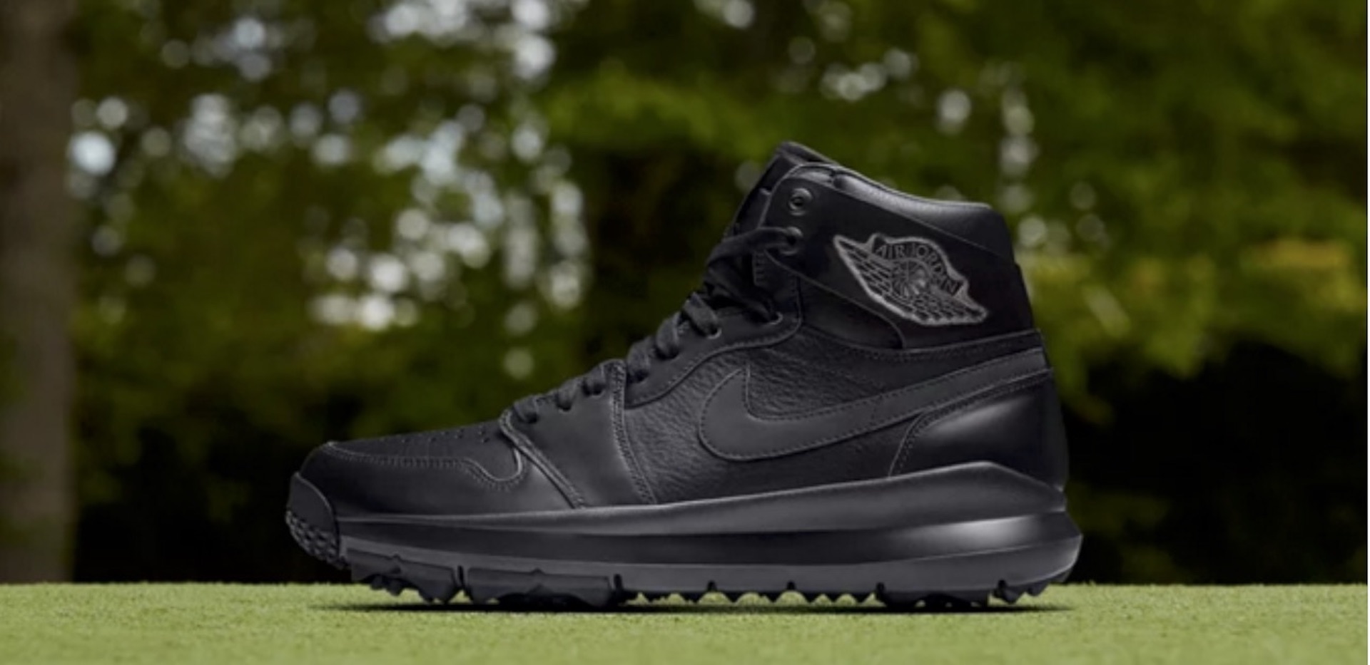 all black golf shoes