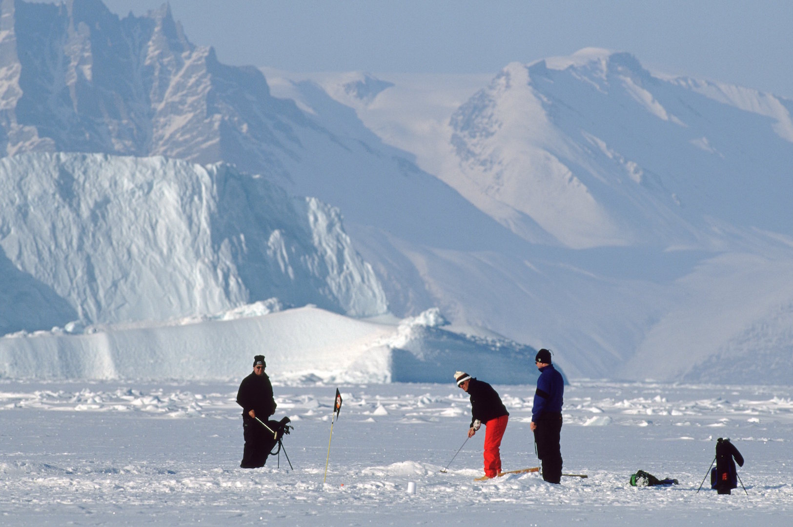 Image result for Is this the world's coldest golf course?