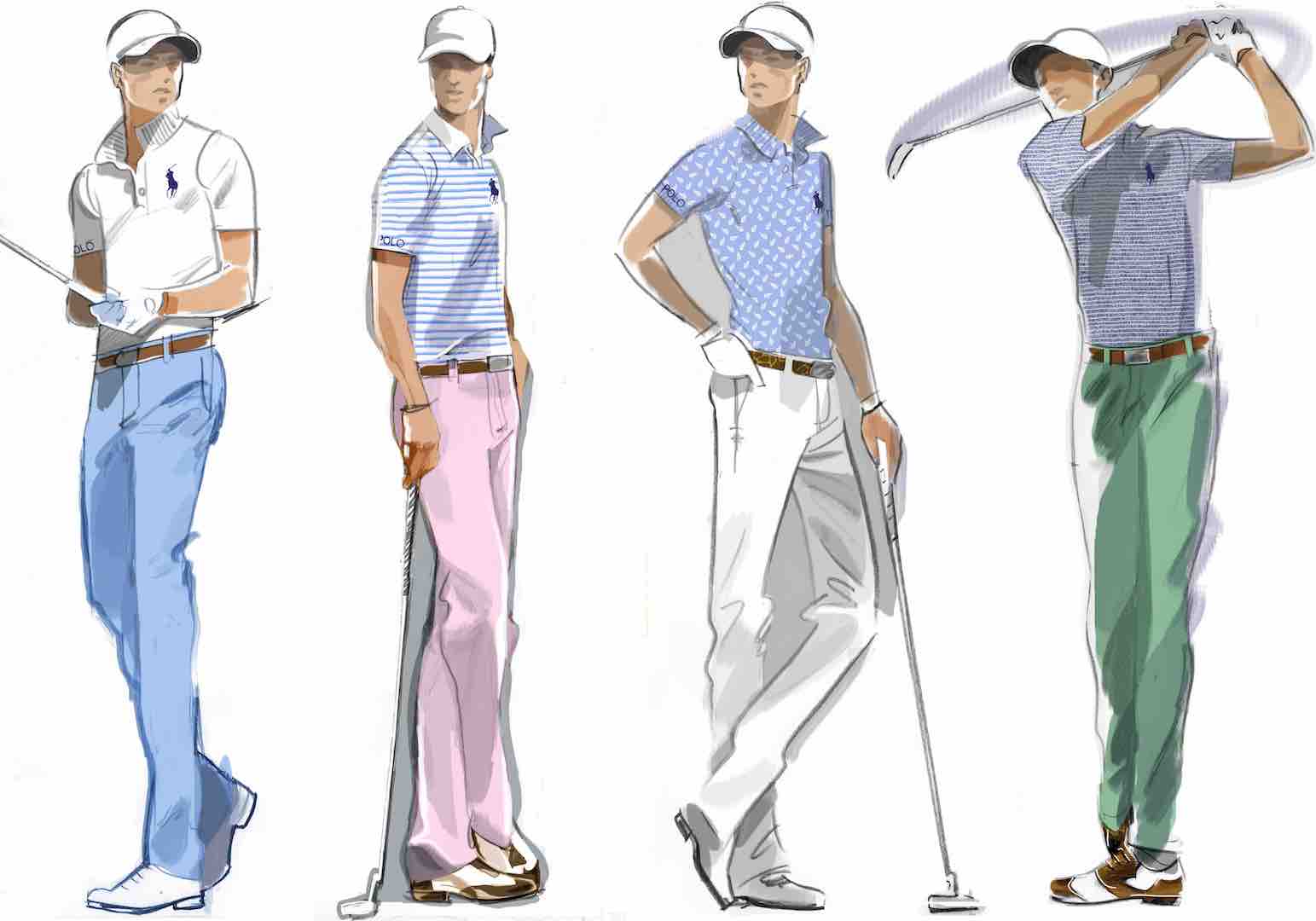 Polo Ralph Lauren Golf reveal Justin Thomas scripting - GolfPunkHQ