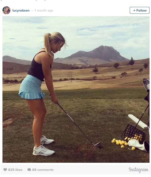 Lucy robson golf