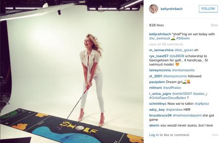On the golf road with Kelly Rohrbach