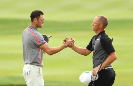 Martyn Kaymer leads in Abu Dhabi
