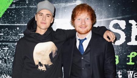 Ed Sheeran & Justin Bibier golf trick shot fail