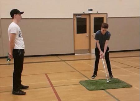 Full in the face epic golf fail