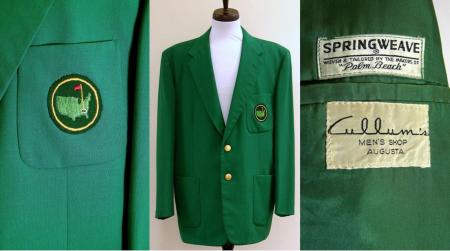 Charity Shop Green Jacket sells at auction