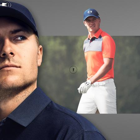 Jordan Spieth's Under Armour scripting