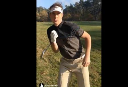 He's at it again. Jack Barlett's brilliant Bubba Watson impersonation