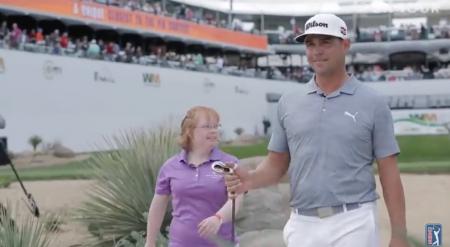 Gary Woodland and Down syndrome golfer steal Phoenix show