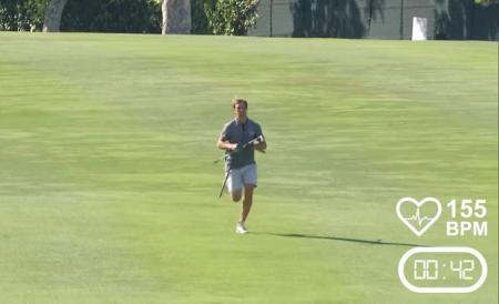 World’s fastest golfer