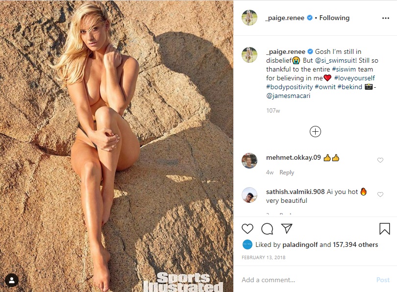 Paige Spiranac on nude picture scandal.