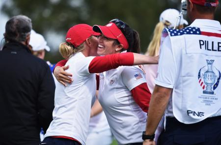 Solheim Day 2 Wrap + pics + video